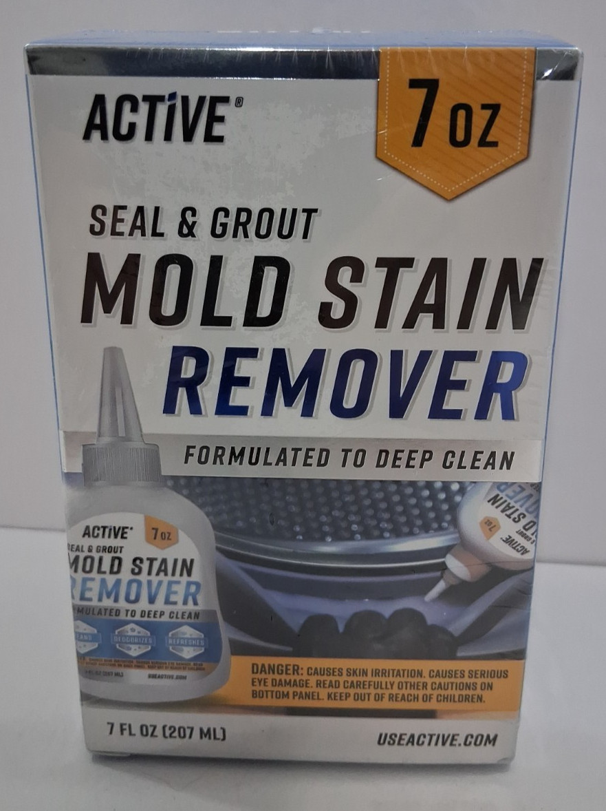 Active Seal & Grout Mold Stain Remover, 7 fl oz New Factory Sealed