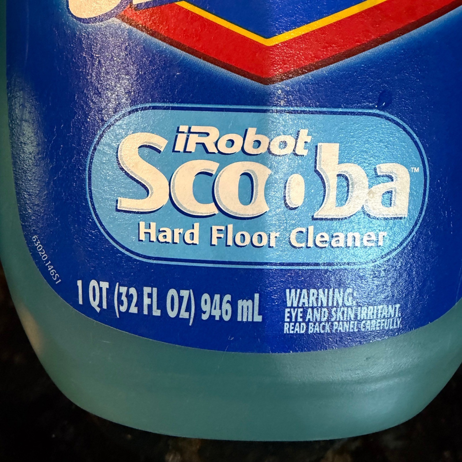 Lot of 2 Clorox iRobot Scooba Hard Floor Cleaner 32oz Sealed Hardwood 1 Quart