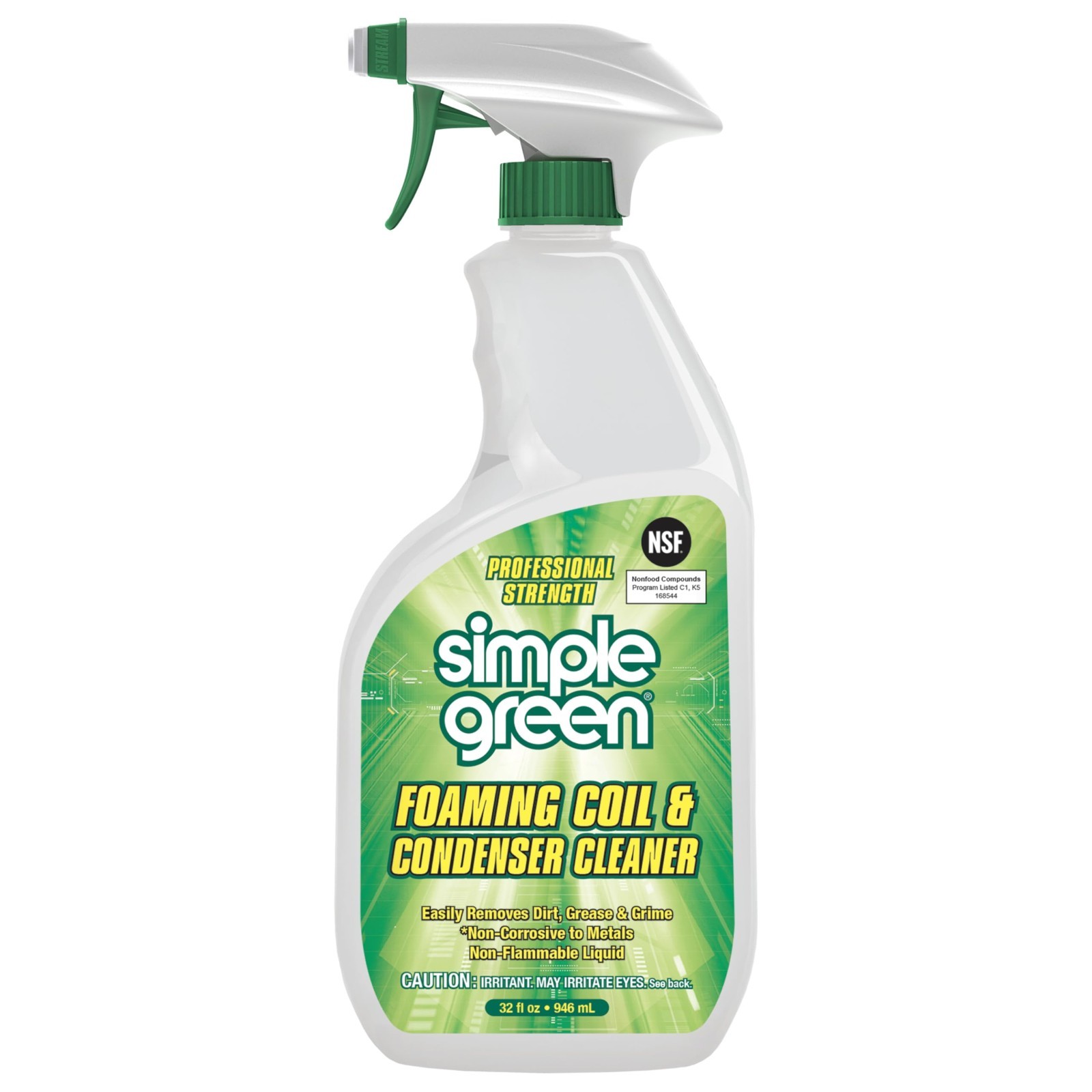 Foaming Coil Cleaner – 32 Fl Oz – Heavy-Duty HVAC Cleaner, Removes Dirt & Grime