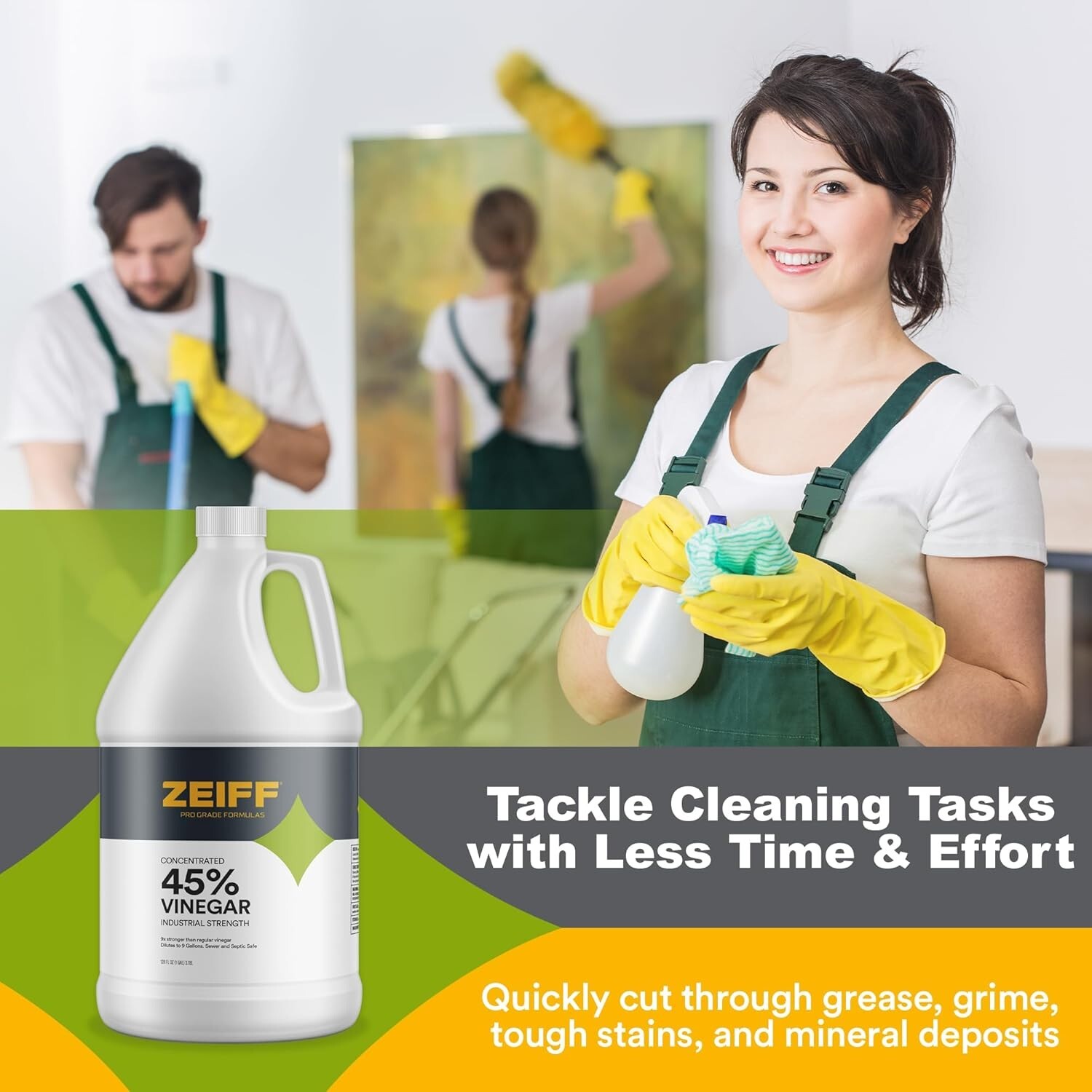 Industrial Strength 45% Concentrated Vinegar – Perfect for Heavy-Duty Cleaning