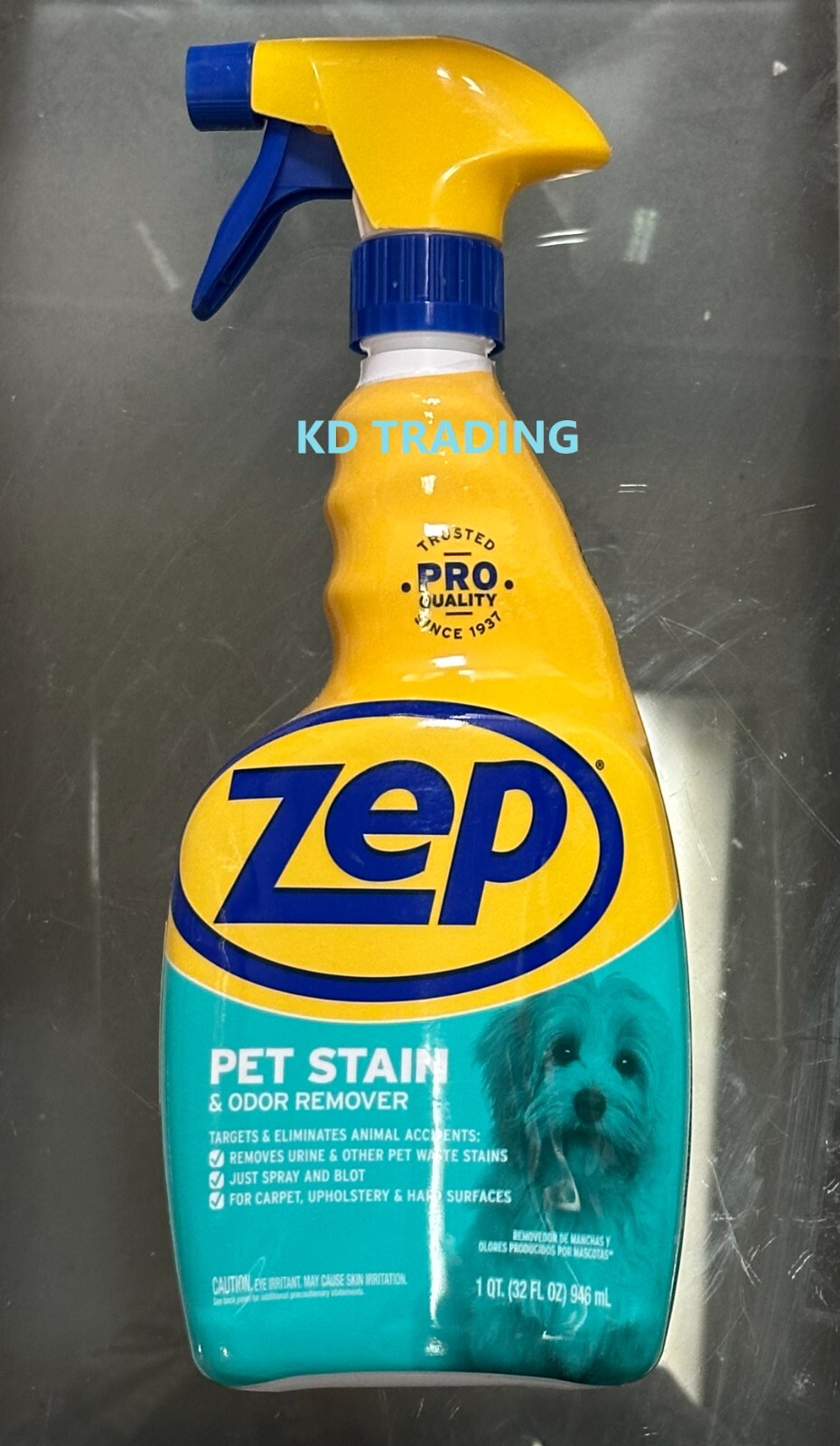 Zep PRO STRENGTH Carpet Upholstery OXY PET Urine STAIN ODOR REMOVER Spray 946ml