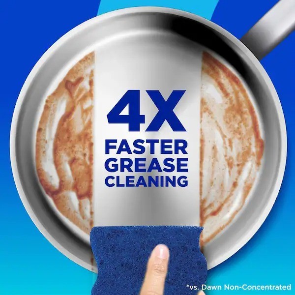 Dawn Platinum Ez-Squeeze 24.3 oz. Fresh Rain Scent Dish Soap no flip, no mess