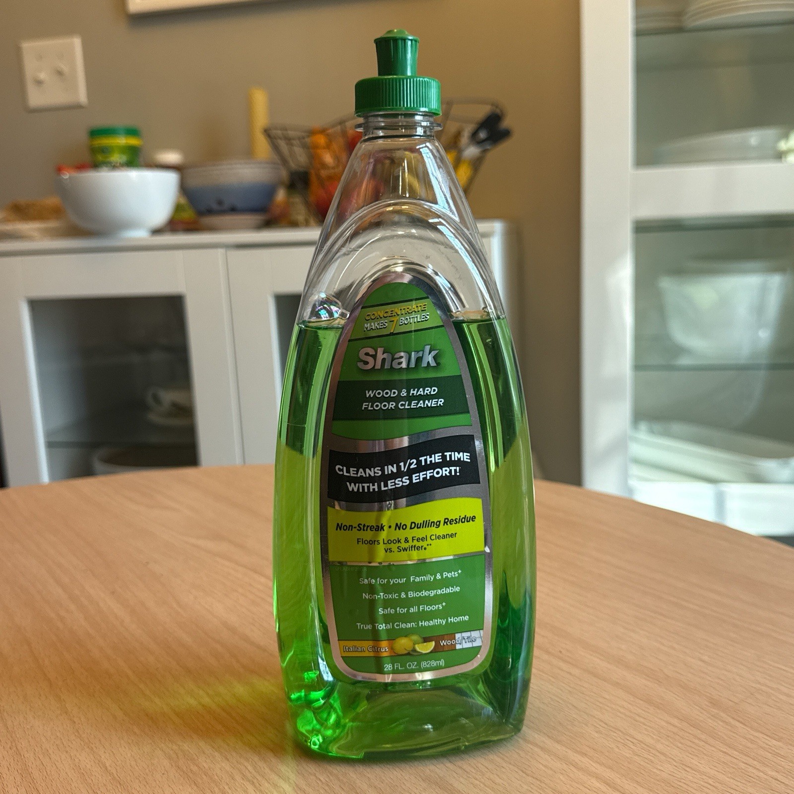 Shark Wood/Hard Floor Cleaner Italian Citrus Sonic Duo Concentrate 28oz 80%+