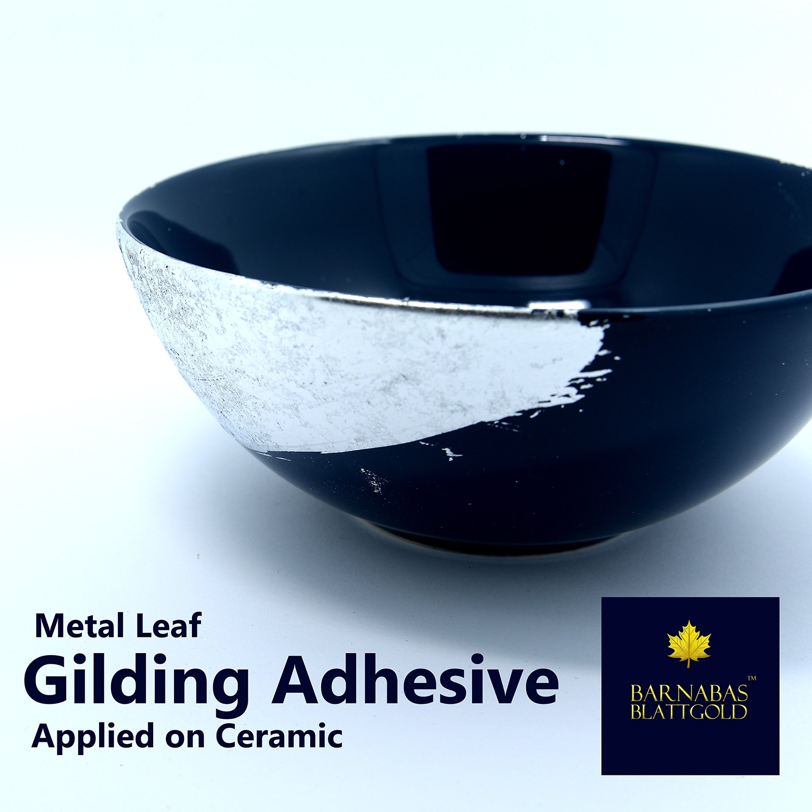 Gold Leaf Gilding Adhesive 60ml – Gilding Adhesive for Gold Foil Sheets Gold…