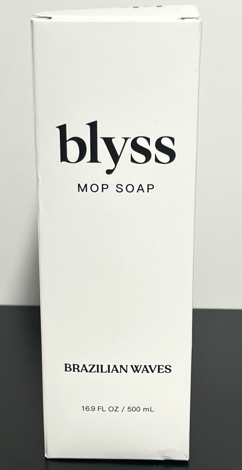 Blyss Mop Soap Brazilian Waves 16.9 FL OZ. Concentrate Non-Toxic, Deep Cleaning