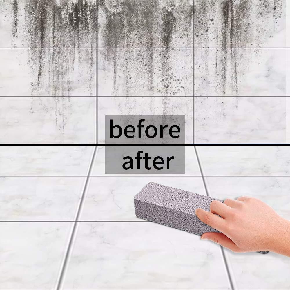 6Pack Pumice Stone for Toilet Cleaning Bowl Stick Powerfully Cleans Hard Water