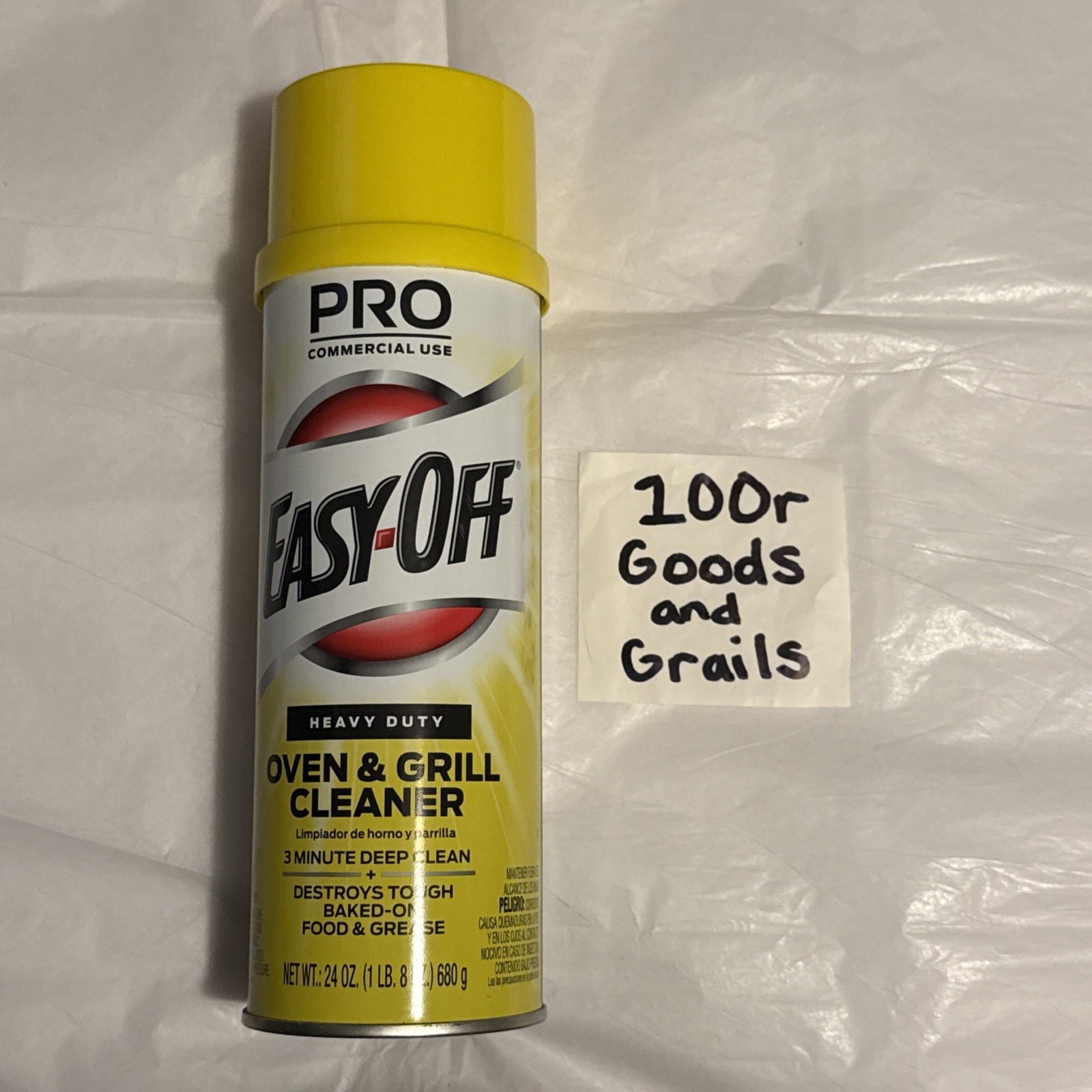 Easy-Off Heavy Duty Oven Cleaner, Regular Scent 14 oz Can (Pack of 6) Fast Ship