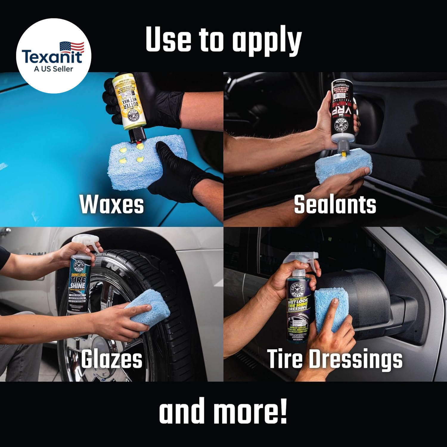 Car Interior Detailing Kit – VRP Protectant, Nonsense Cleaner, Streak Free Glass