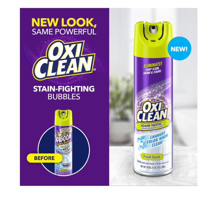 OxiClean 19 Ounce(s) Fresh Scent Foam Multipurpose Bathroom Cleaner