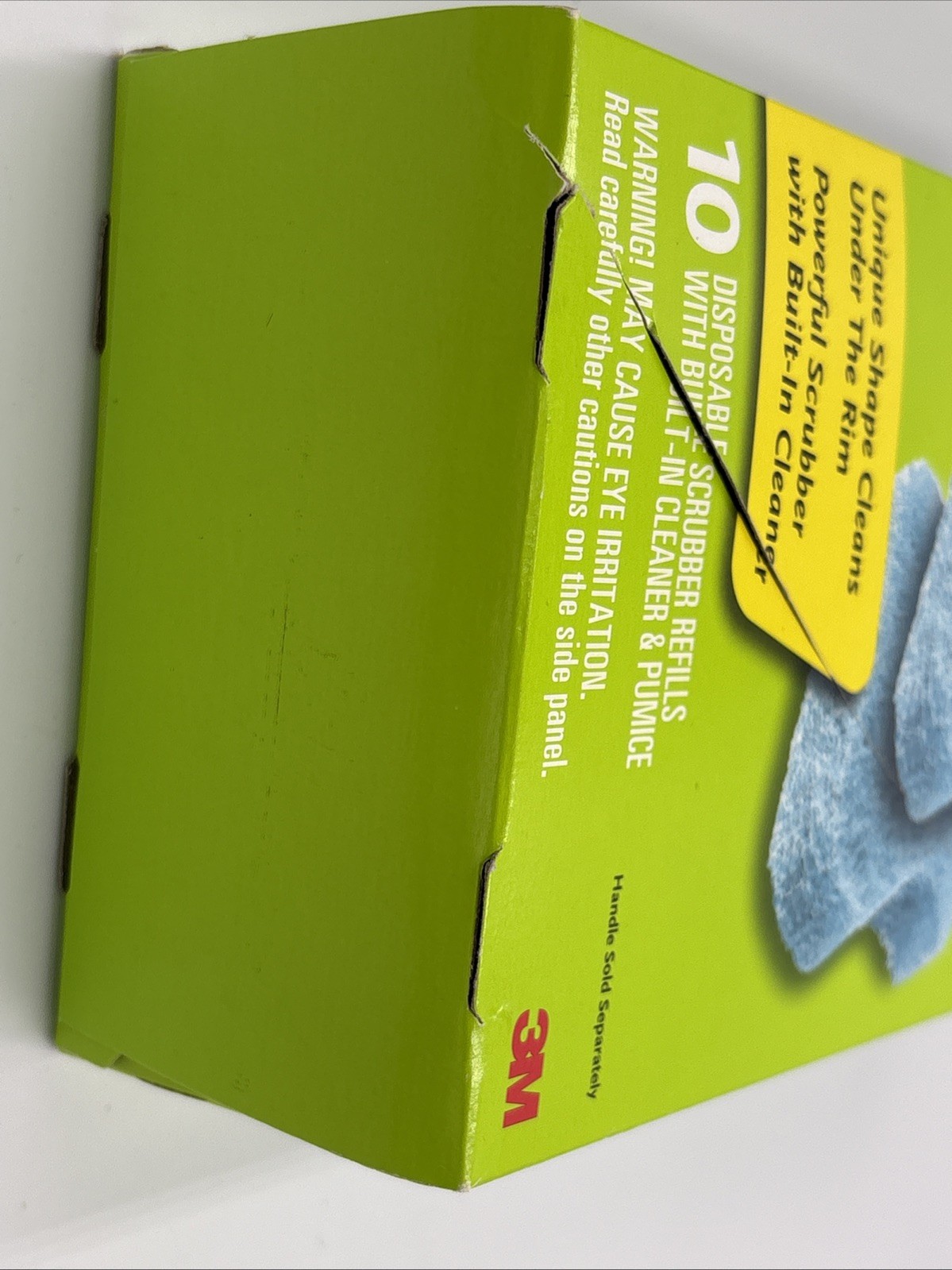 New Sealed Scotch Brite Disposable Toilet Scrubber Refills Cleaning System 3M