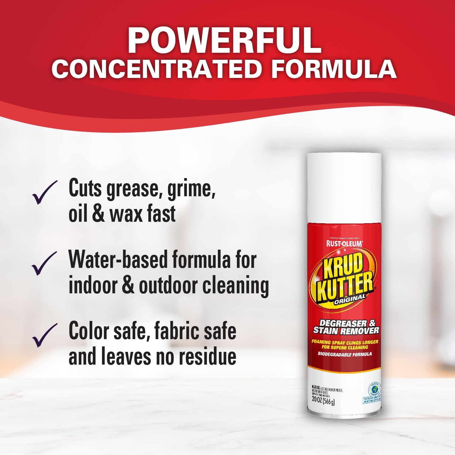 Original Cleaner Degreaser Aerosol, 20 oz