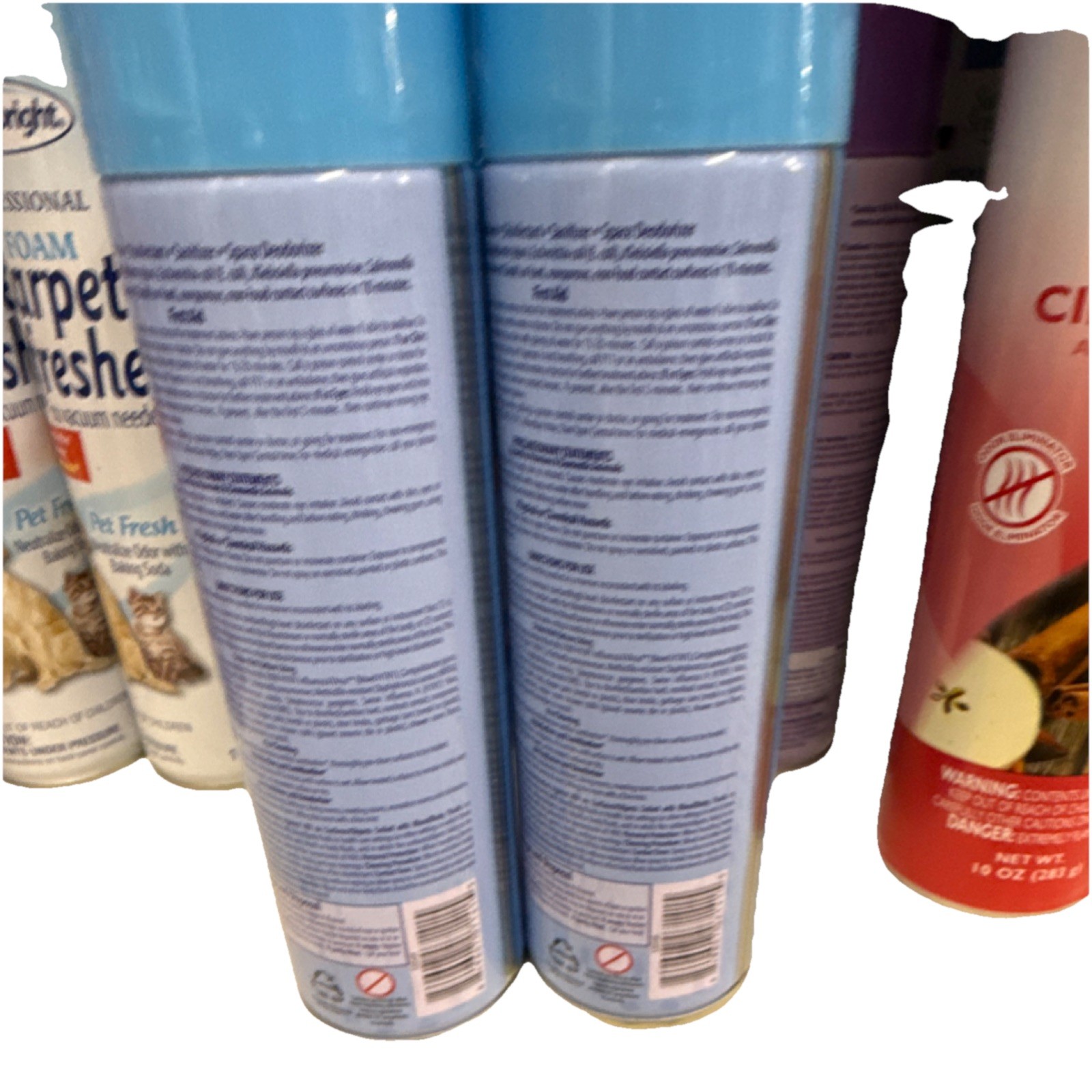 Homebright Foam Carpet Refresher Pet Fresh Scent 19 oz No Vacuum Needed