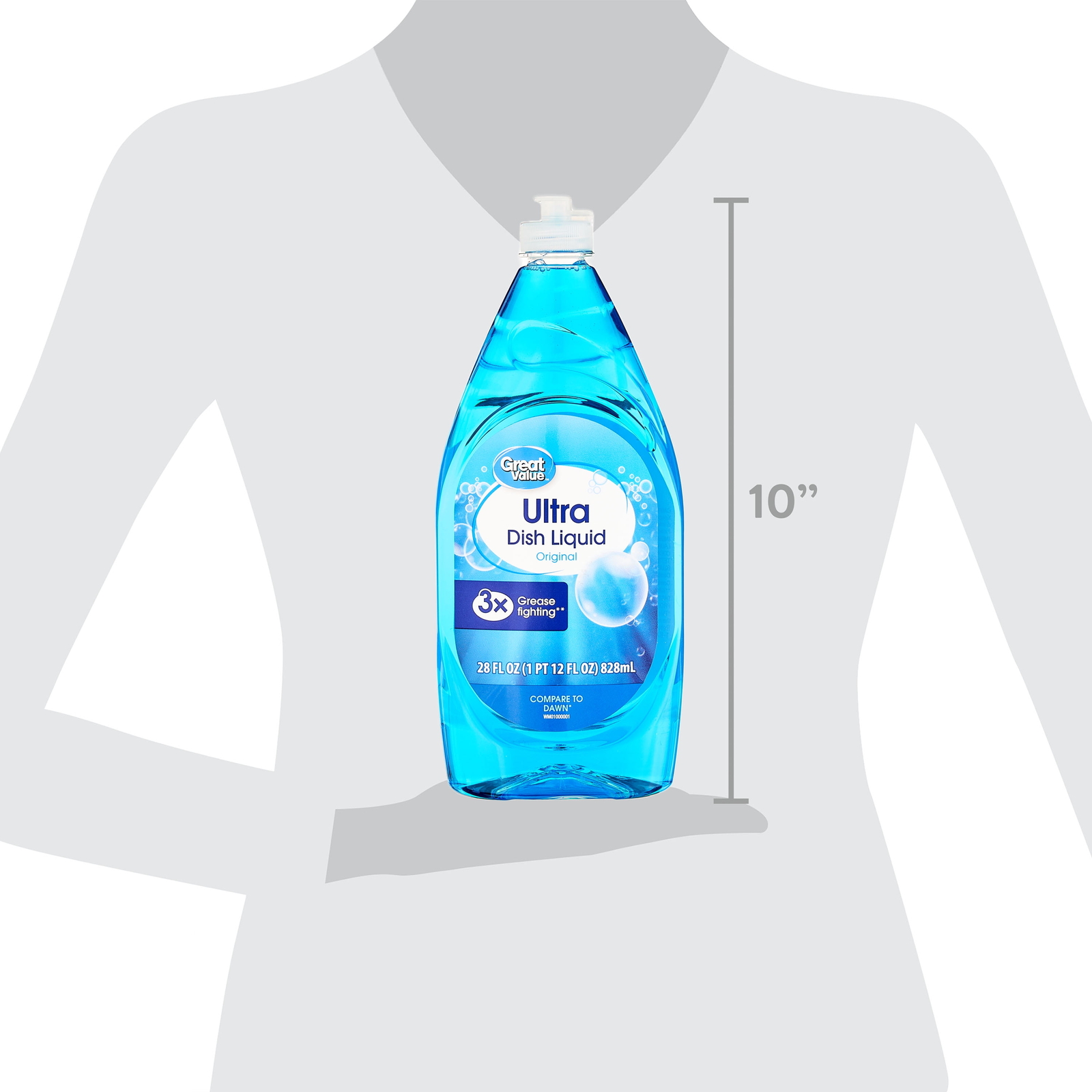 (4 pack) Ultra Dish Liquid, Original, 28 fl oz