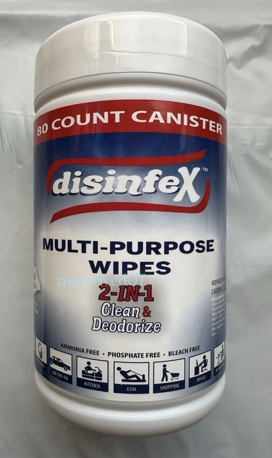 6 Multi Purpose Surface Cleaning Wipes Clean & Deodorize Bleach Free 480 Wipes