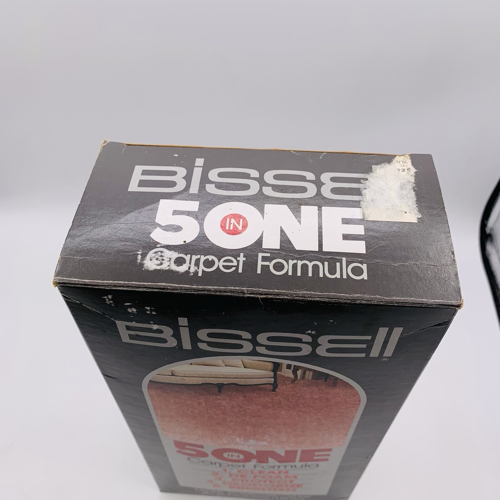 Vintage Bissell 5 In One Carpet Formula 1987 (4 LB Bottle) In Open Box 64 fl oz