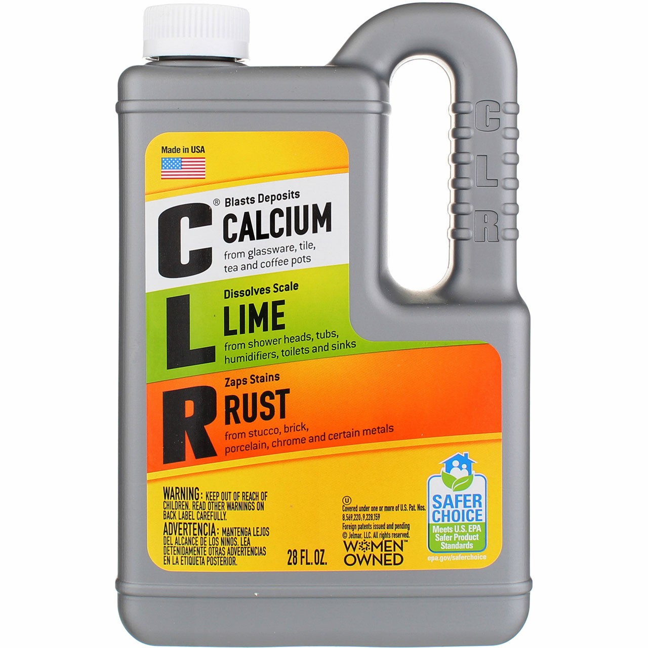 6 Pack CLR Calcium Lime & Rust Remover Liquid, 28 fl oz