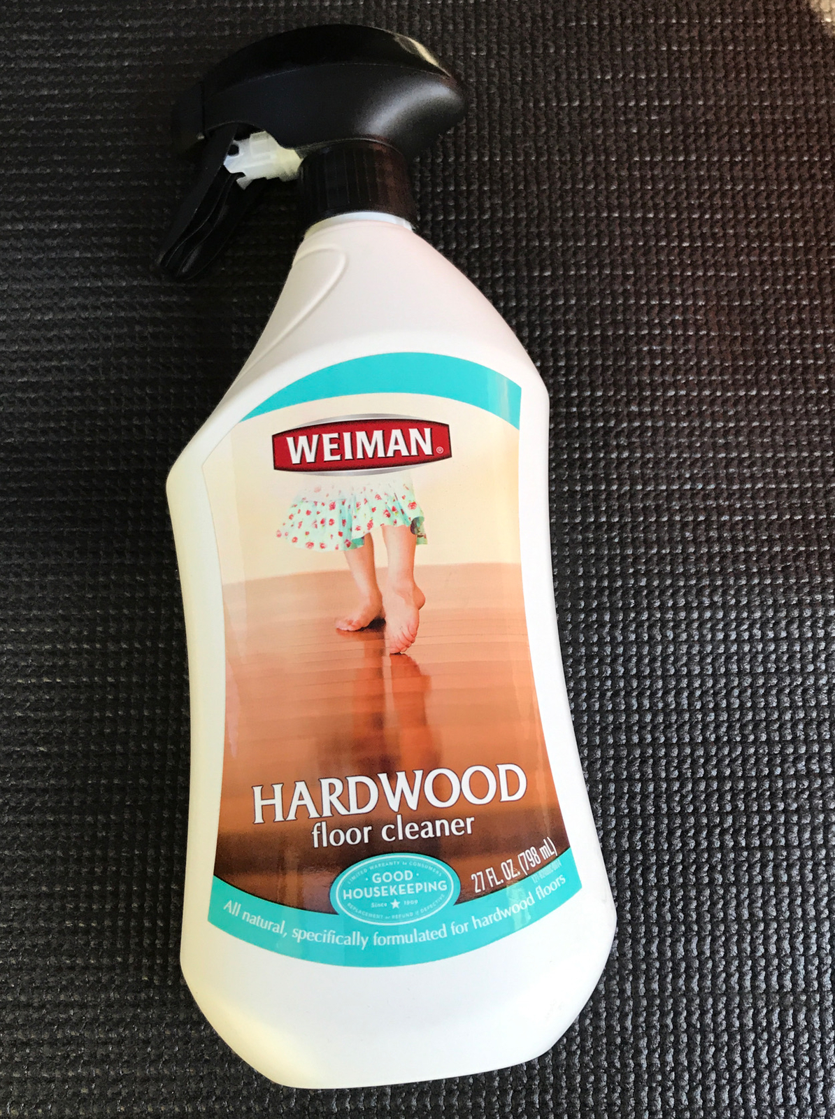 New Weiman All Natural Hardwood Floor Cleaner 27oz Spray Bottle