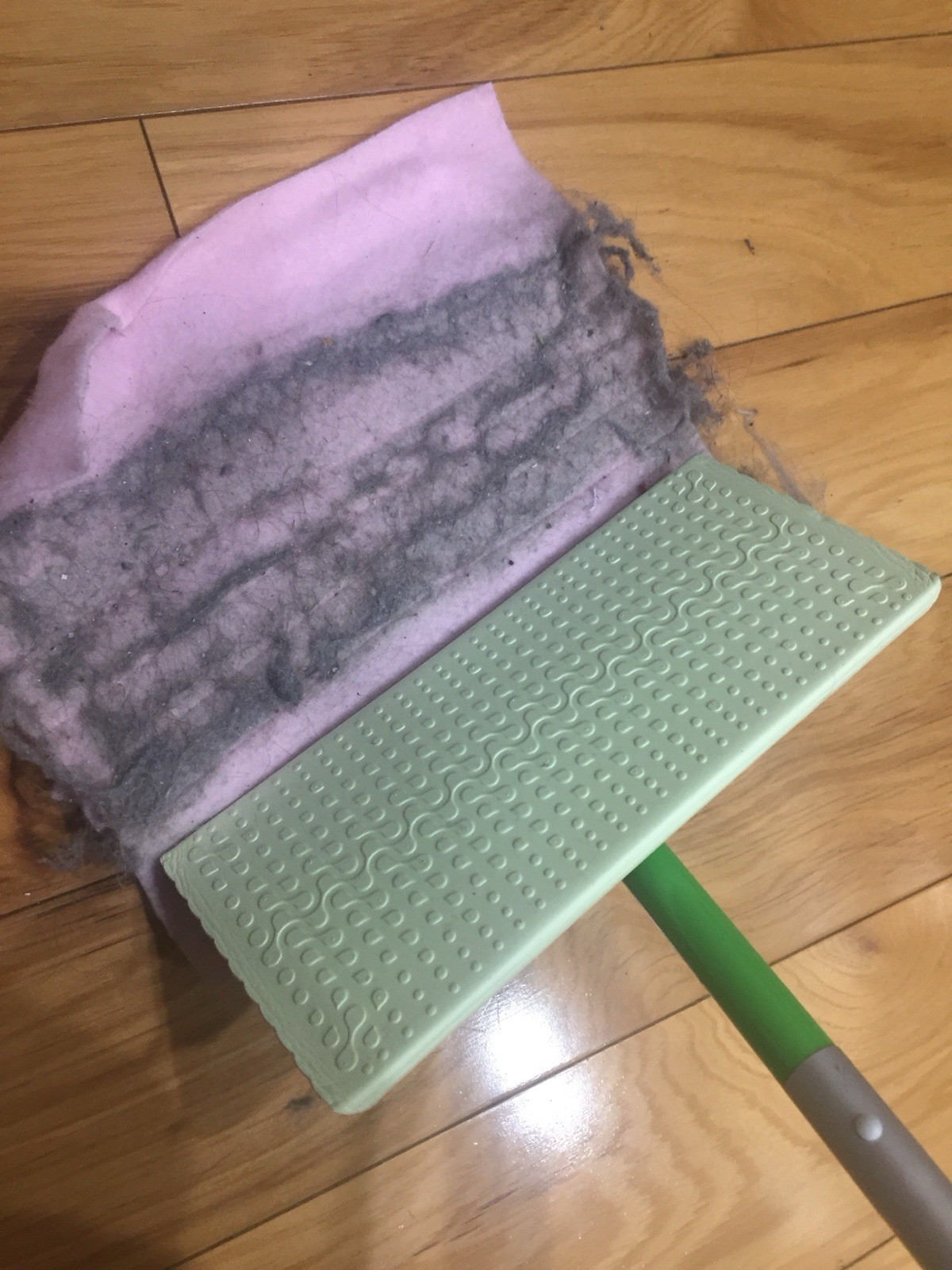 1 FLEECE MOP PAD FIT SWIFFER SWEEPER 1 REFILL REUSABLE WASHABLE DRY DUSTING