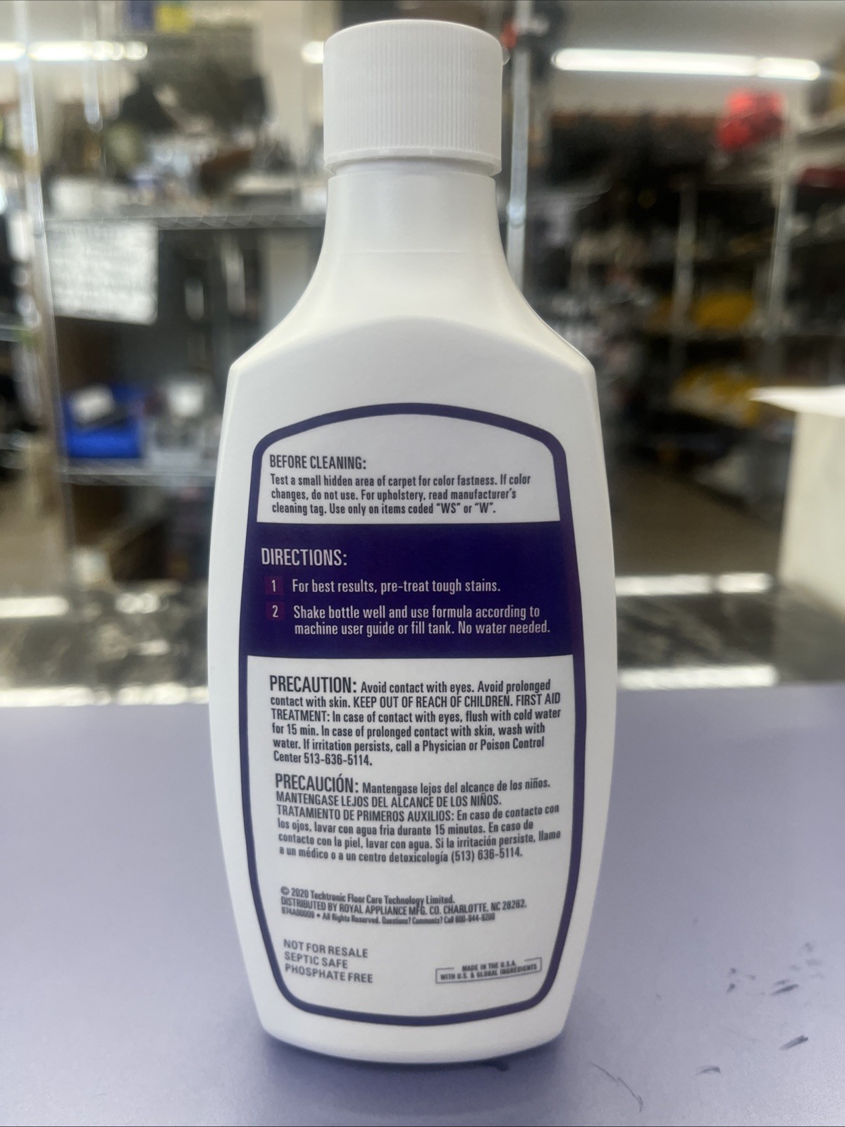 Hoover Paws & Claws Spot Cleaner 36- 6oz Bottles