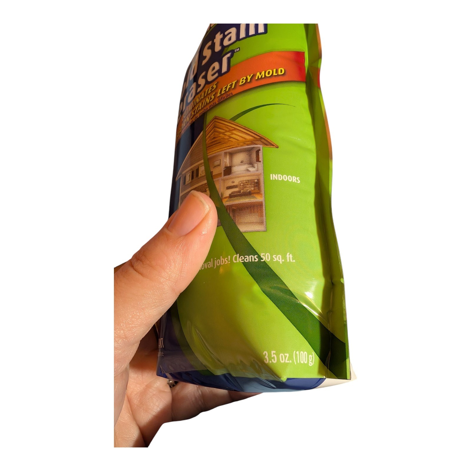 = Concrobium Mold Stain Eraser 3.5 ounce Packet Treats 50 Square Feet 3.5 OZ