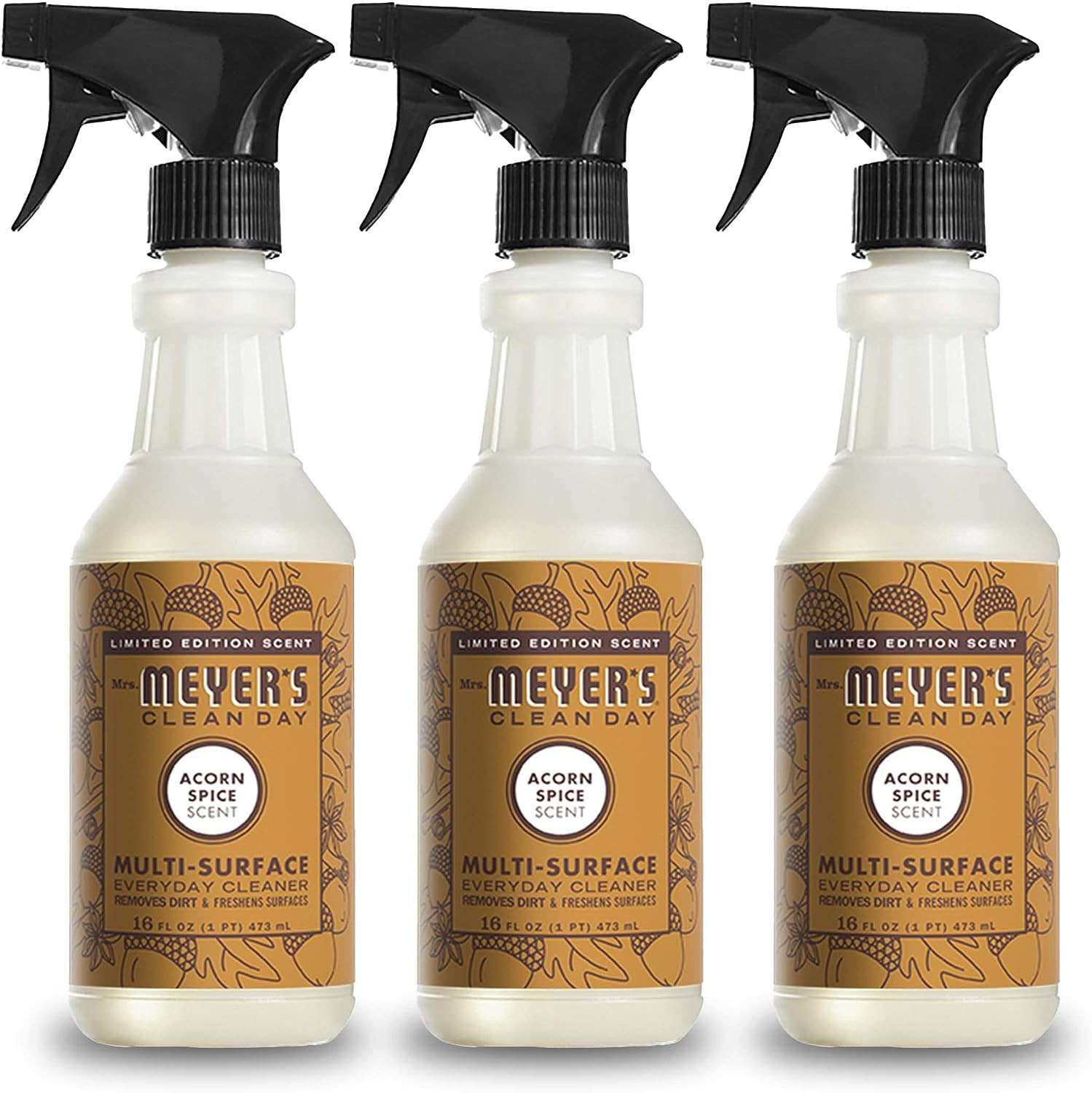 Mrs. Meyer’s Clean Day All-Purpose Cleaner Spray, 16 Fl. Oz – Pack of 3