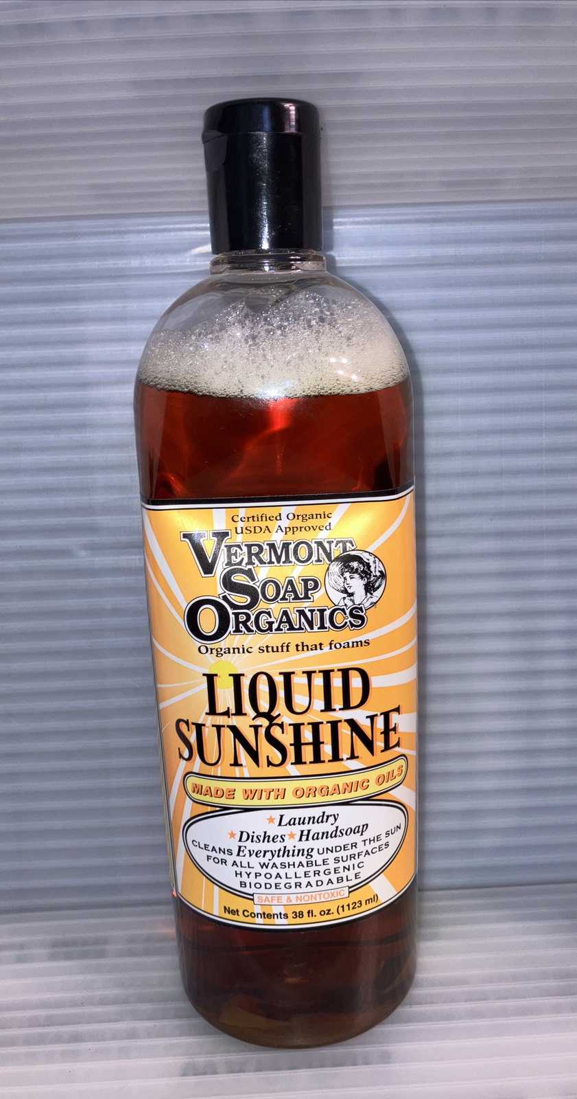 Vermont Soap Organics Liquid Sunshine Made W Organic Oils 38 fl Oz.
