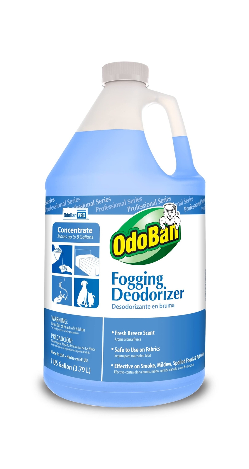 OdoBan Fogging Deodorizer Concentrate, 1 Gallon