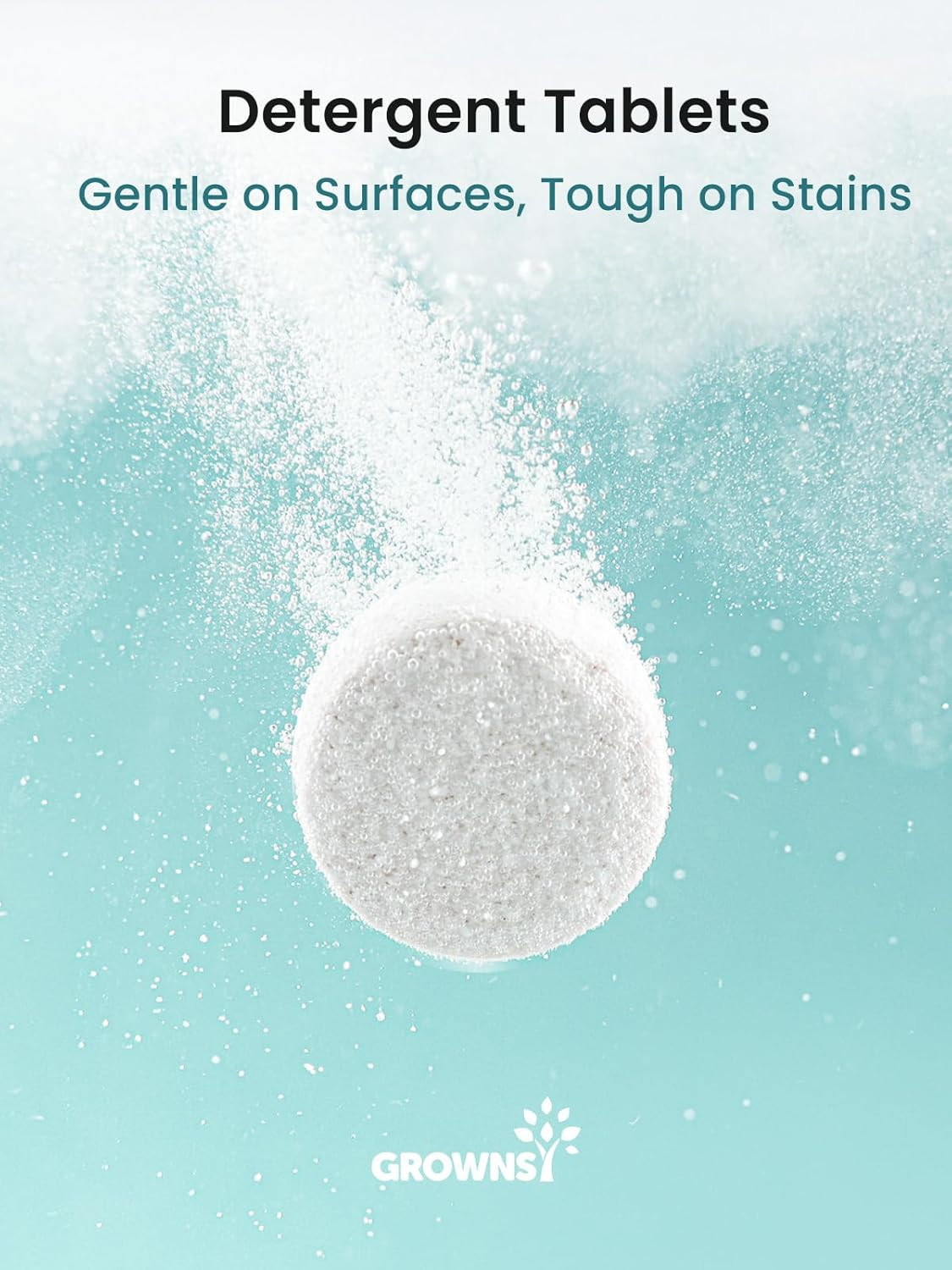 Bottle Washer Detergent Tablets, 130 Count, Deep Cleaning, Compatible with All B