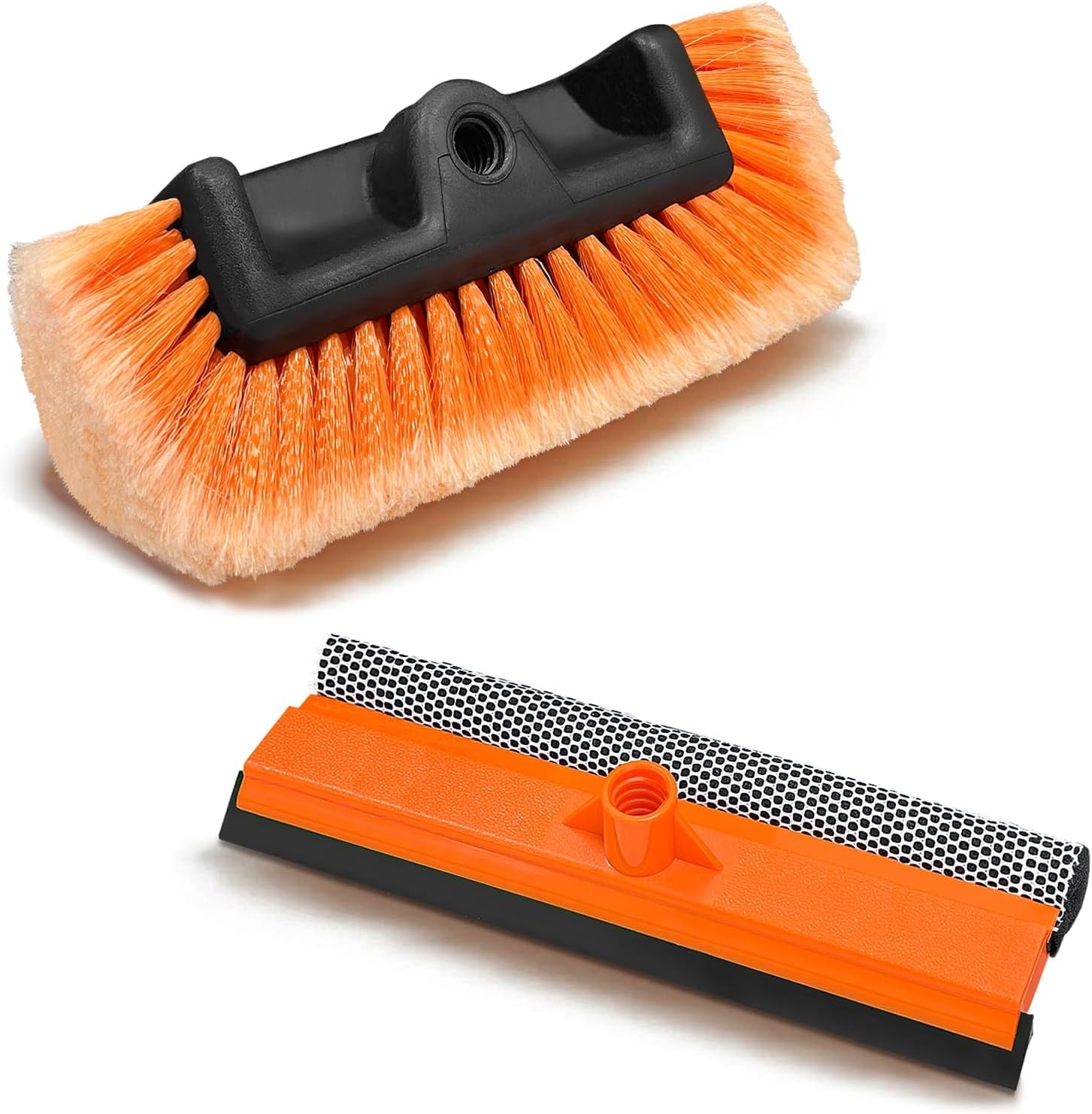 NAVAPAL Car Wash Brush with Long Handle for Car Truck Boat Washing (Yellow, 69 i