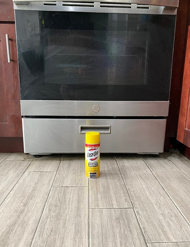 Heavy Duty Oven Cleaner Aerosol grease spills spot deep cleaning grills Foam NEW