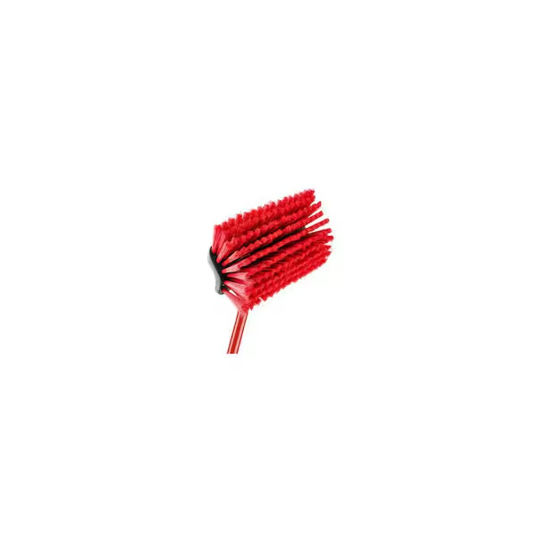 Heavy Duty Floor Scrub Brush 60in Long Handle Dual Surface Tile Deck Cleaner