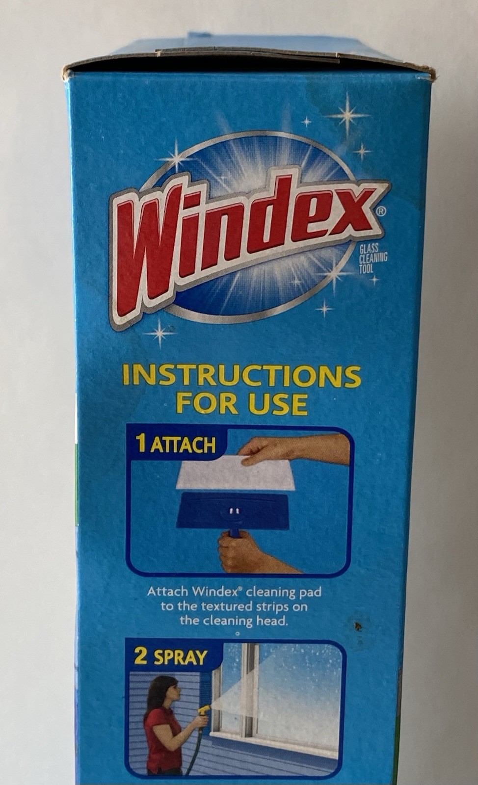 Windex Outdoor All In One Glass Window Cleaner Tool Starter Kit NEW Sealed Box