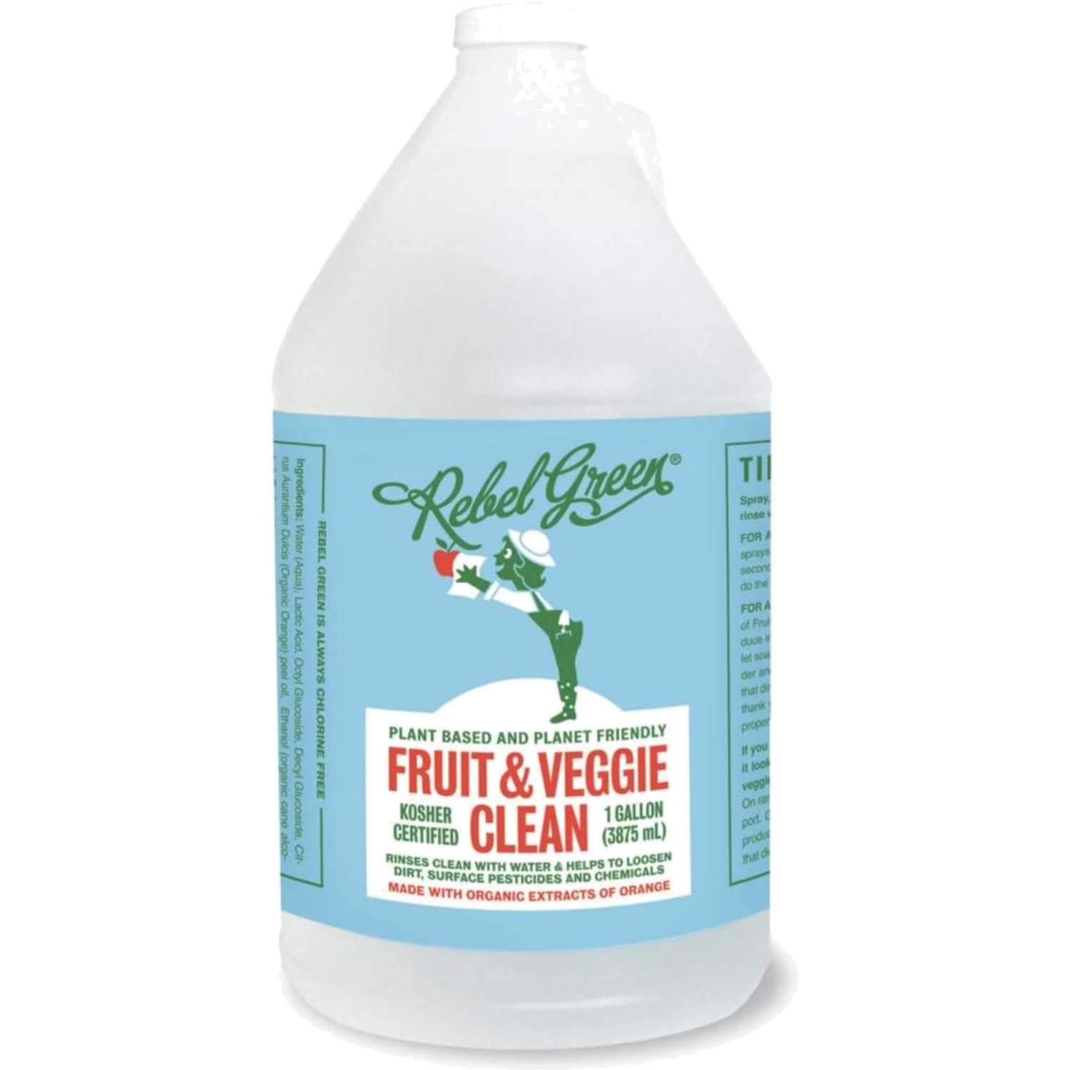 Plant-Based Produce Cleaner – No Rinse Formula with Natural Citrus Extracts