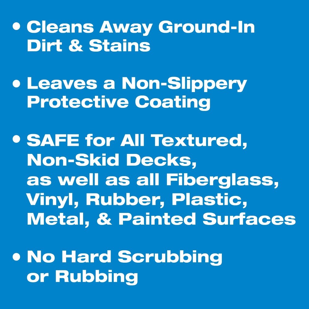 STAR BRITE Non-Skid Deck Cleaner & Protectant, 64 OZ​