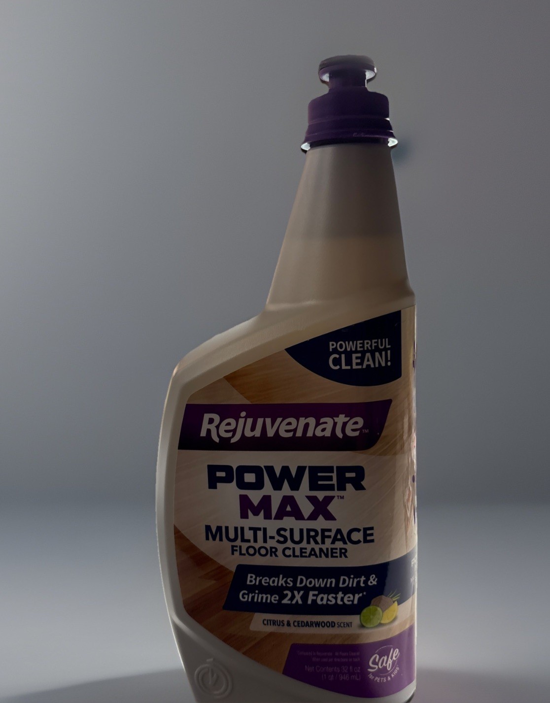 Rejuvenate Professional Wood Floor Restorer 32oz Satin Finish Polishing Formula