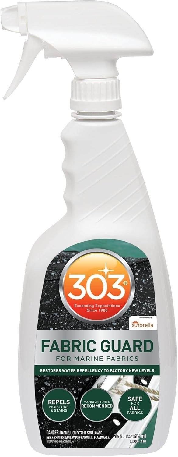 303 Marine Fabric Guard 32 Oz Water Repellent Protectant Safe For All Fabrics