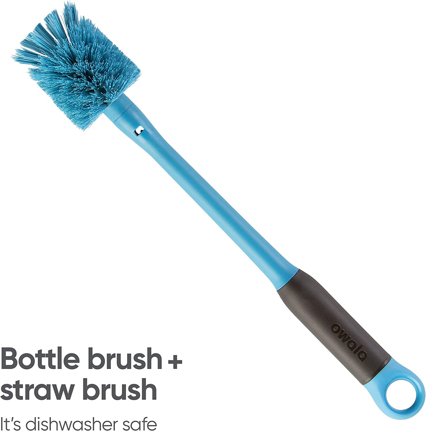 2-In-1 Water Bottle Brush Cleaner and Water Bottle Straw Cleaner Brush, Water Bo