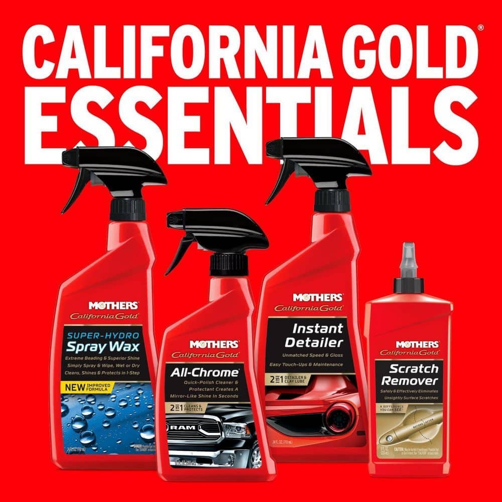 12 Oz. California Gold All-Chrome Polish and Cleaner Spray