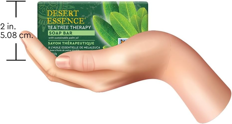 Tea Tree Therapy Cleansing Bar Soap – 5 Ounce – Therapeutic Skincare – All Skin