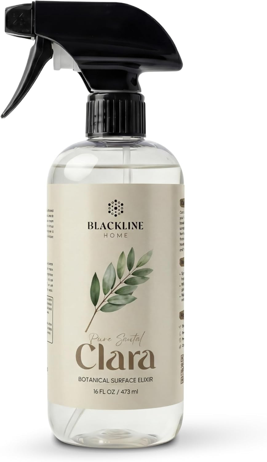 Home Clara — Plant-Based Surface Cleaner — 16 Fl Oz | Streak-Free, Biodegradable