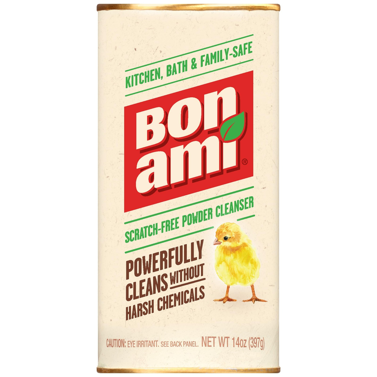 BON AMI Powder Cleanser for Kitchens & Bathrooms – All Types of Surfaces, Cleans