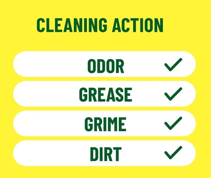 3 PACK- LA’s Totally Awesome Plant-Based Cleaner Removes Grease & Grime 24 Oz