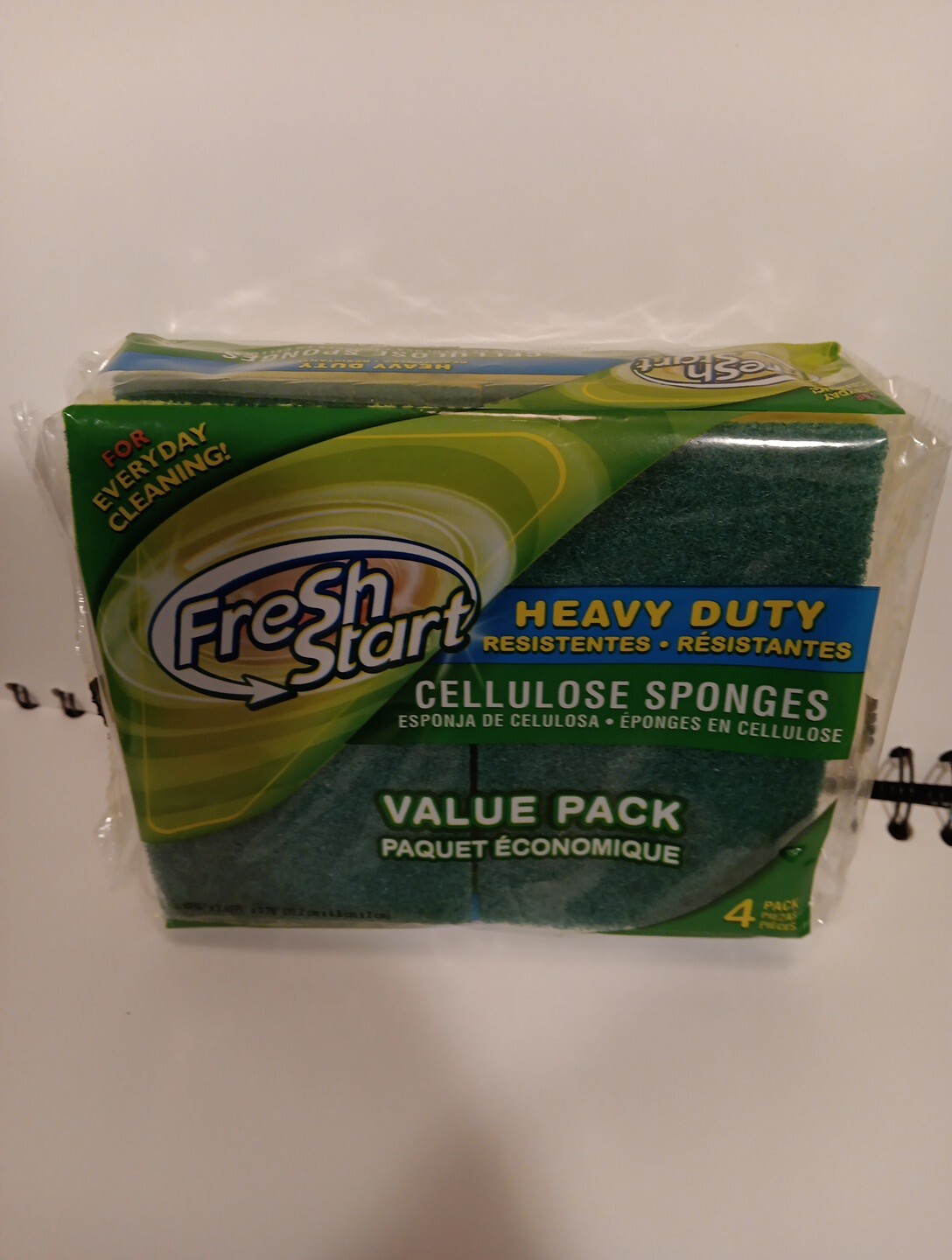 Sponges, Heavy duty cellulose sponges value 4 Pack, Great for all Tough Cleaning