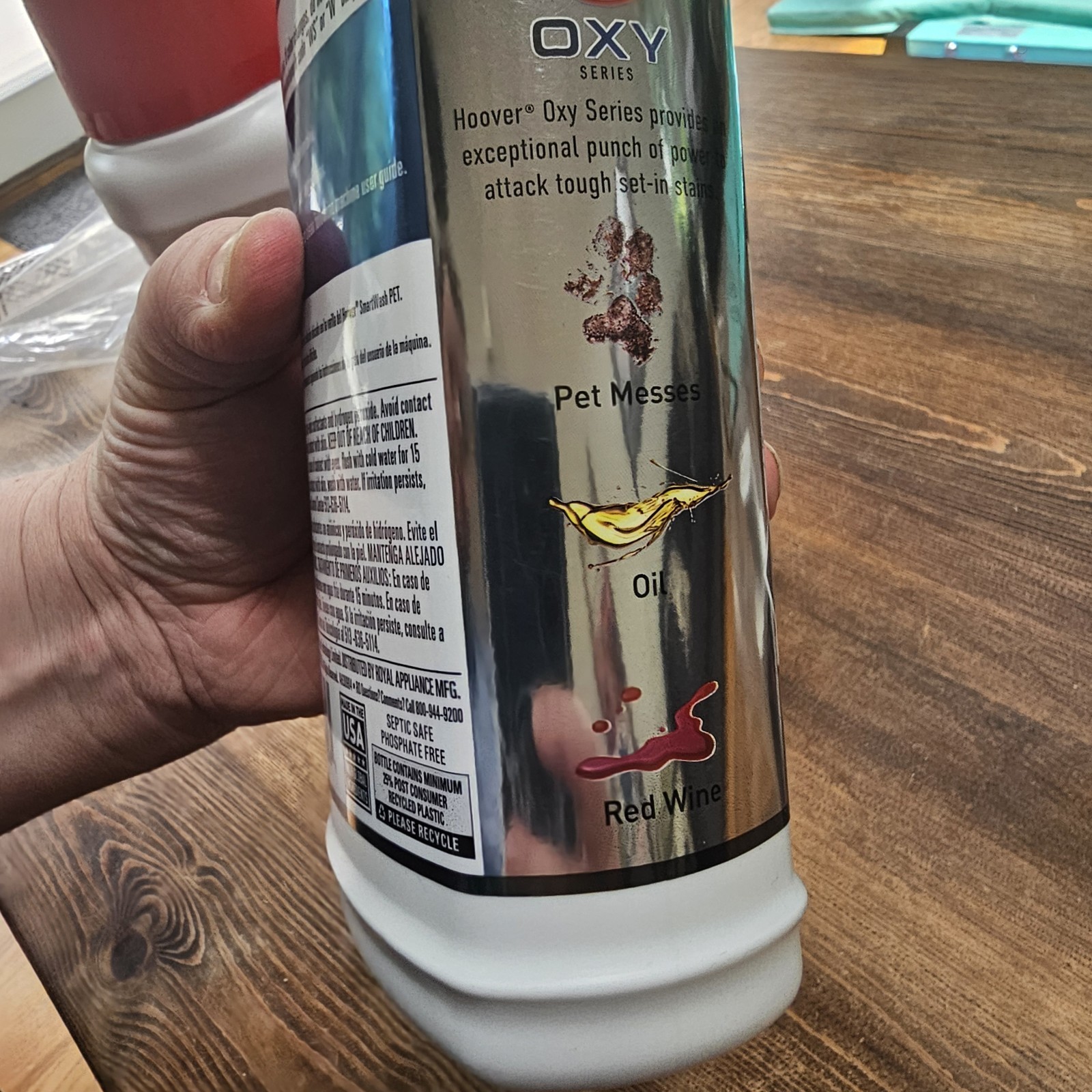 Hoover Paws & Claws 64 Oz Spot Chaser With Oxy 32 Oz & 6 Oz New Stain Guard