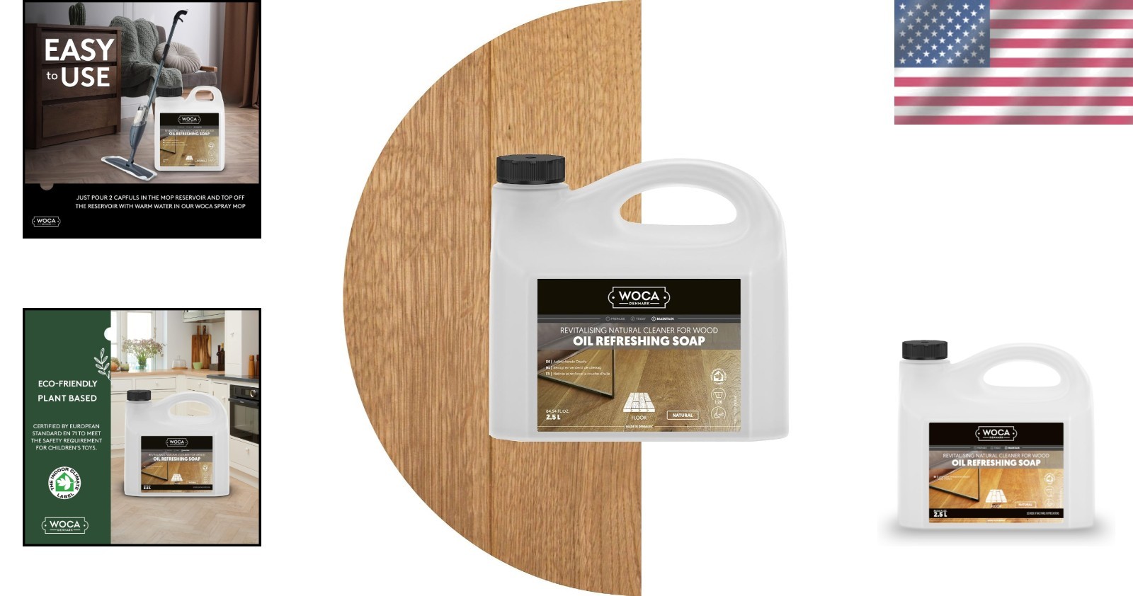 Concentrated Cleaner for Oiled Wood Surfaces