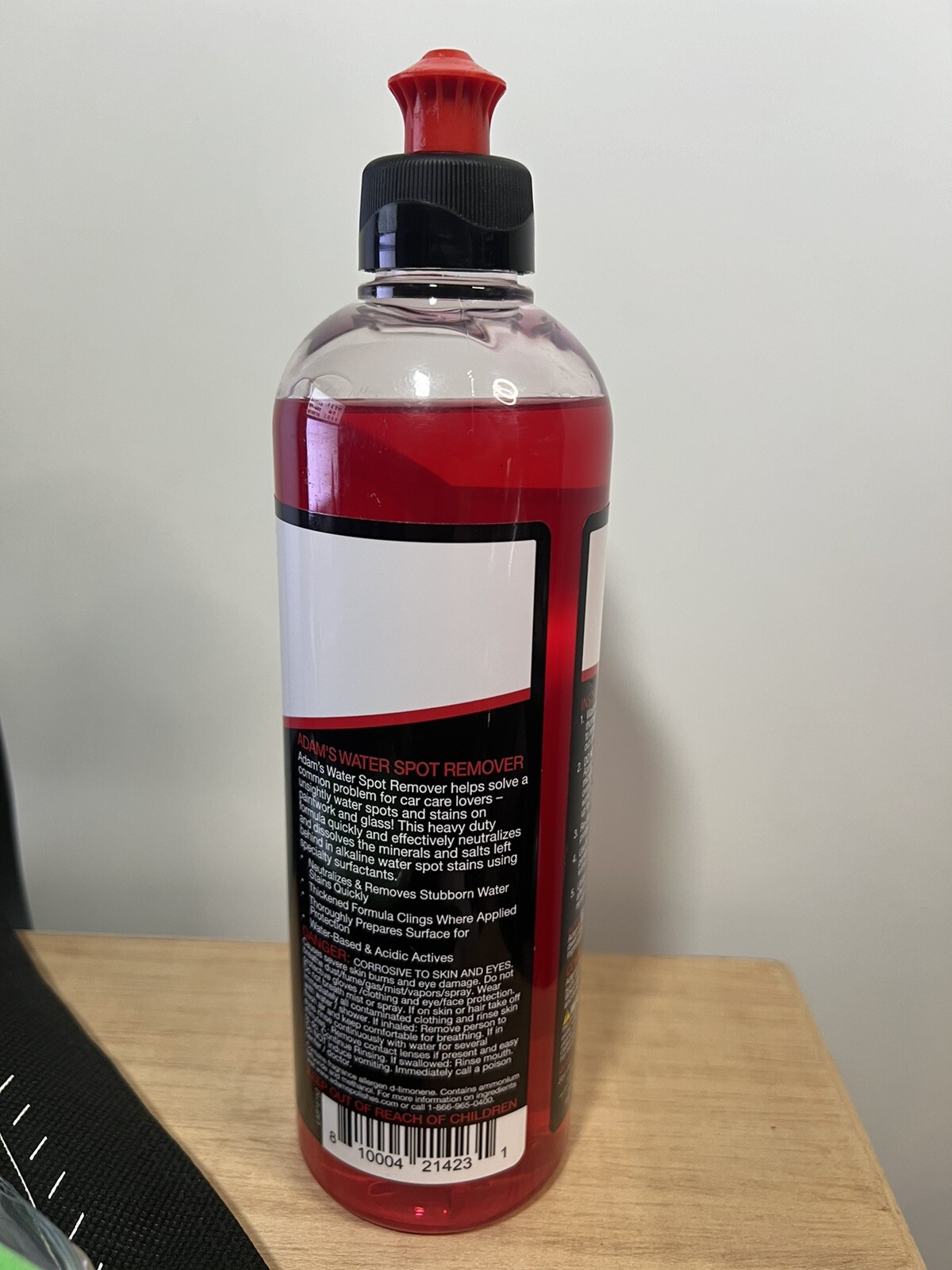 Adam’S Polishes Water Spot Remover – Hard Water Stain Remover for Glass, Shower