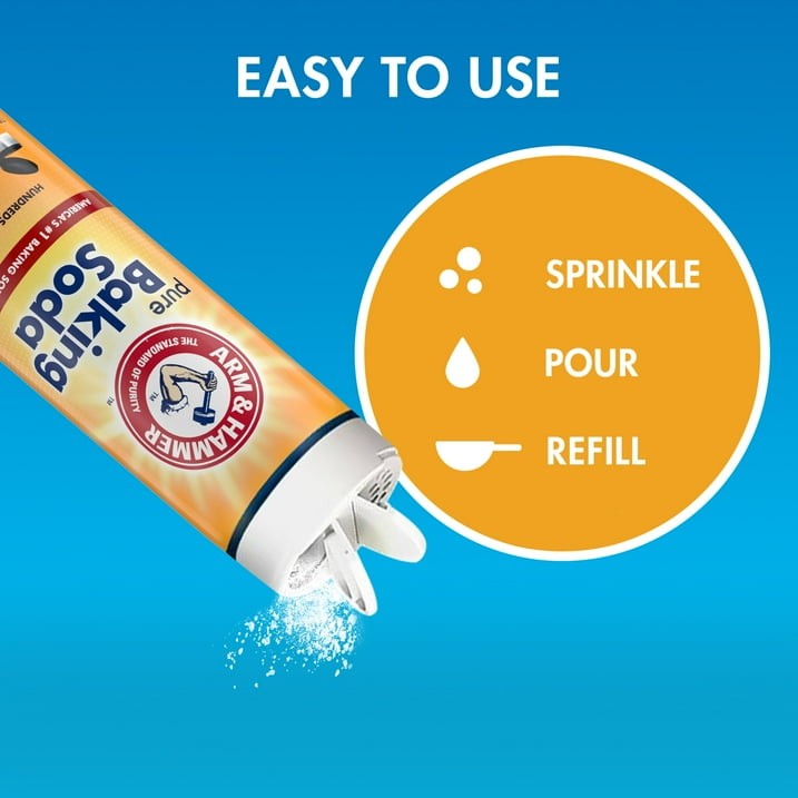Pure Baking Soda Powder,Multi-Purpose Household Use,12oz Free Shipping in 2 days