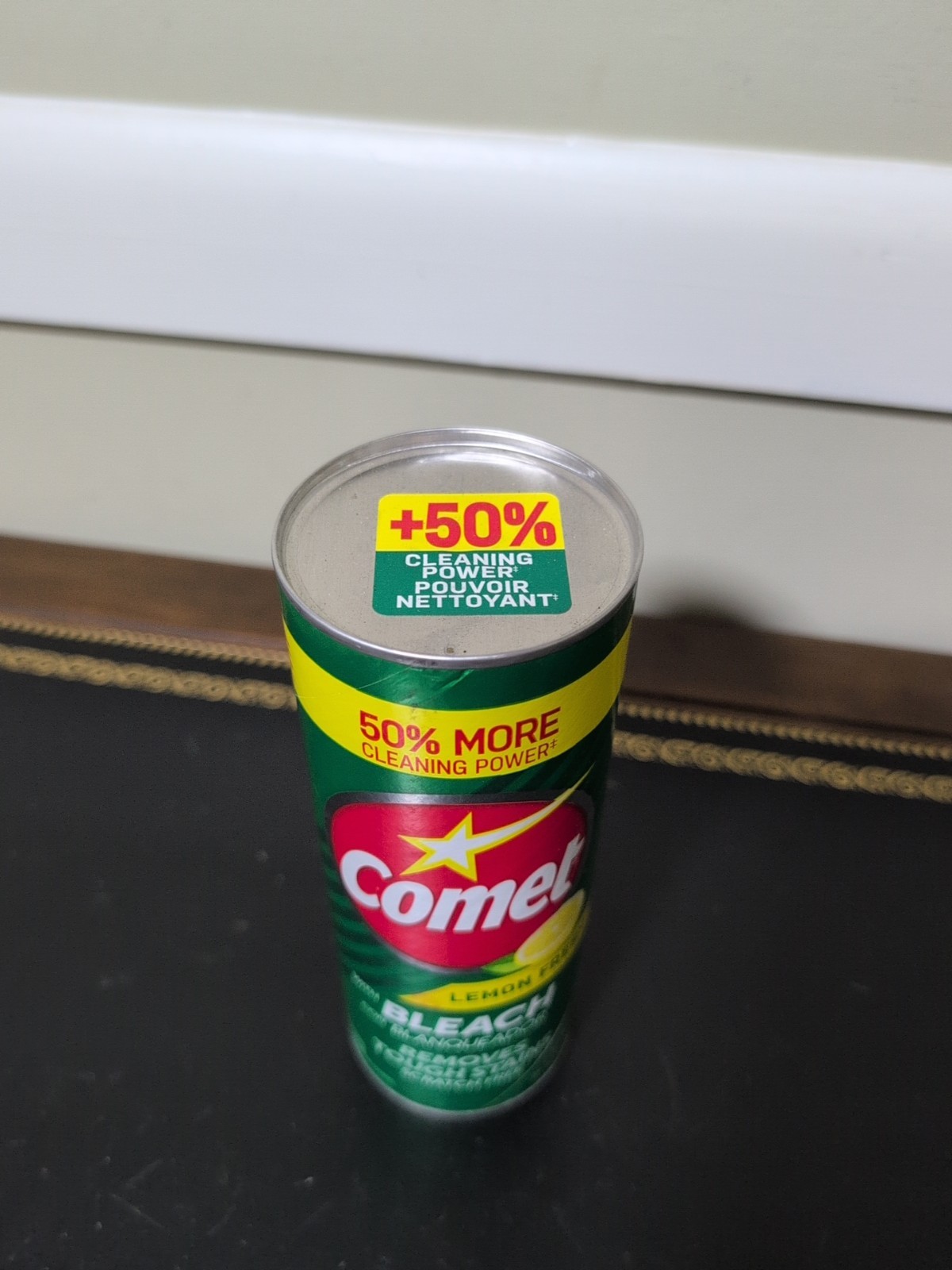 Comet Cleanser Powder with Bleach – Lemon Fresh Scent, 21oz (595g)