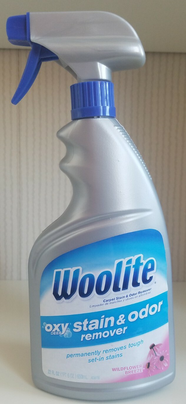Woolite Oxy Deep Stain & Odor Remover Carpet Cleaner 22 Oz.- Wildflower Breeze