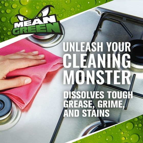 Mean Green Super Strength Cleaner & Degreaser Concentrated Formula, 1 gal